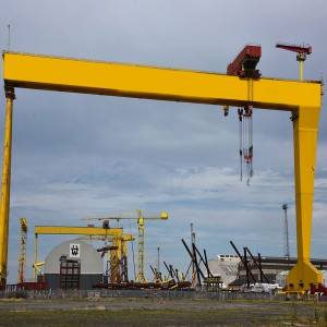 Double Girder Gantry Crane för skeppsbyggnad